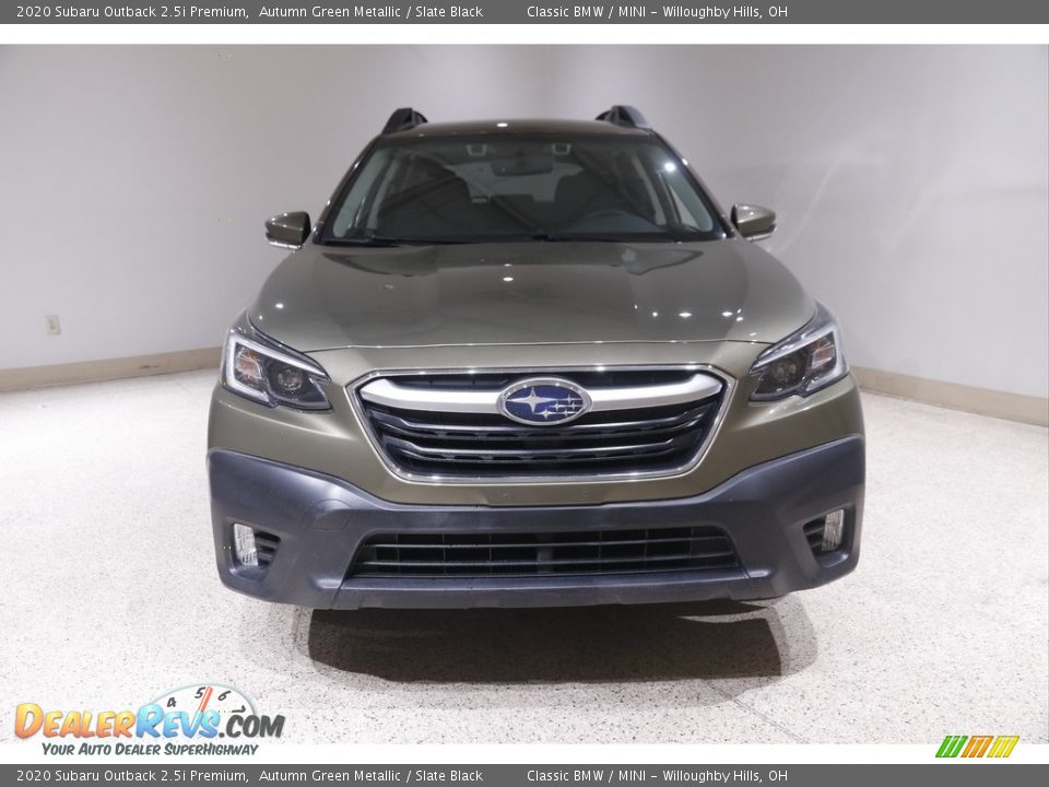 2020 Subaru Outback 2.5i Premium Autumn Green Metallic / Slate Black Photo #2