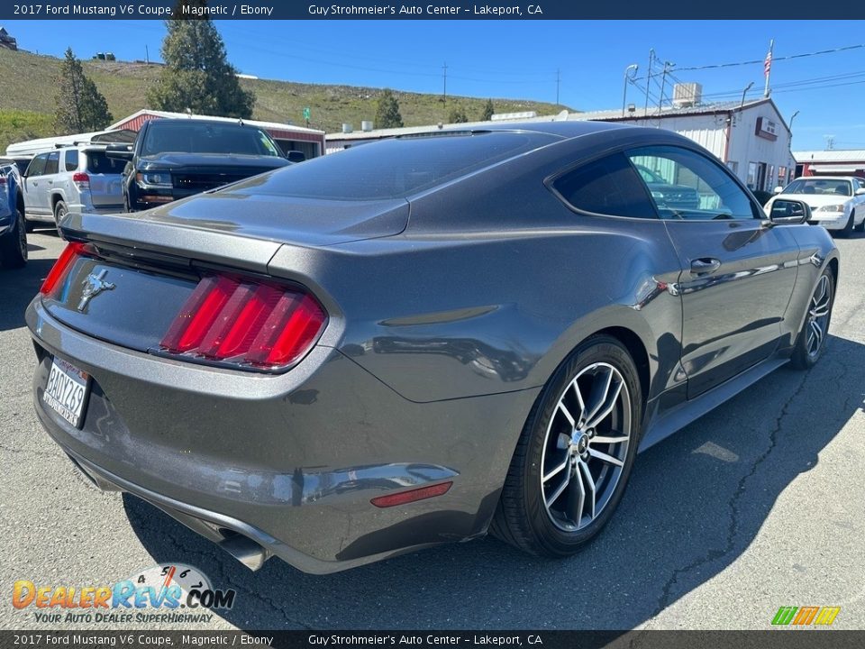 2017 Ford Mustang V6 Coupe Magnetic / Ebony Photo #6