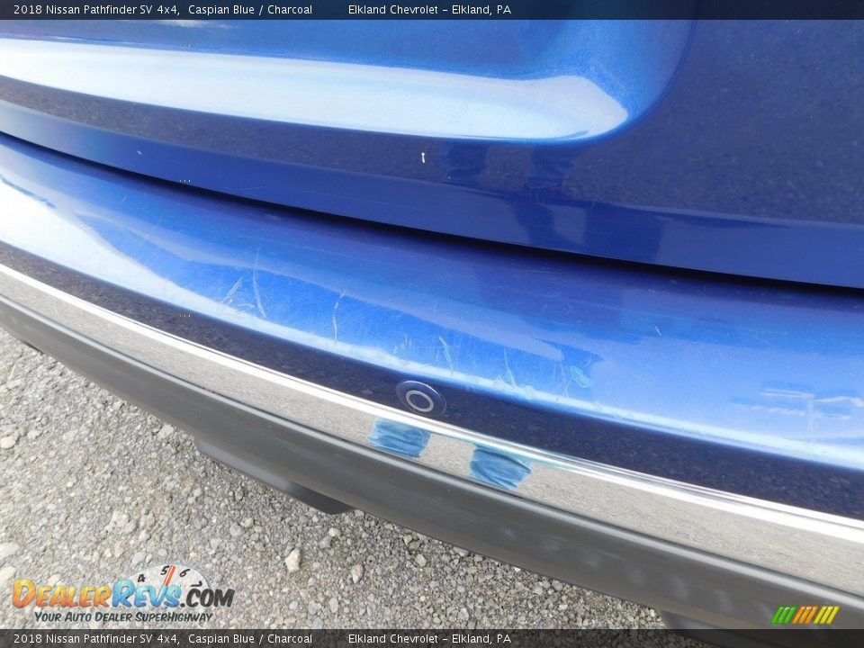 2018 Nissan Pathfinder SV 4x4 Caspian Blue / Charcoal Photo #13