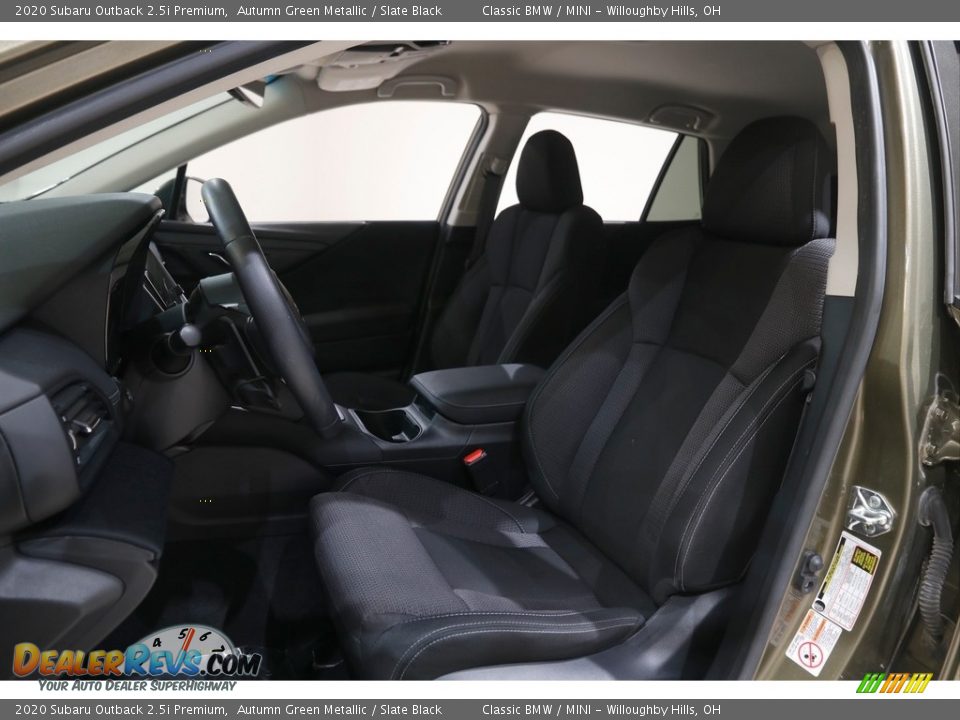 2020 Subaru Outback 2.5i Premium Autumn Green Metallic / Slate Black Photo #5