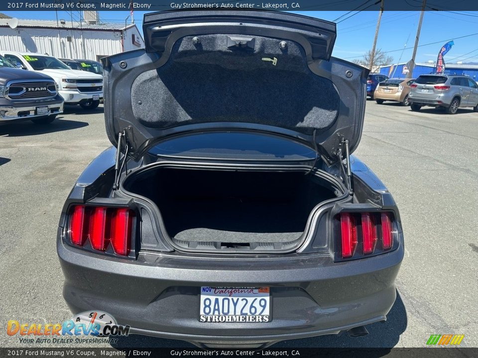 2017 Ford Mustang V6 Coupe Magnetic / Ebony Photo #7