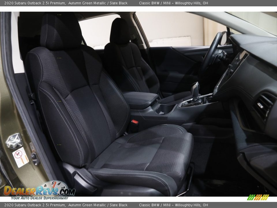 2020 Subaru Outback 2.5i Premium Autumn Green Metallic / Slate Black Photo #15