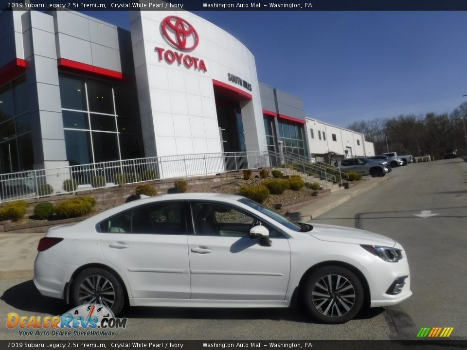 2019 Subaru Legacy 2.5i Premium Crystal White Pearl / Ivory Photo #2