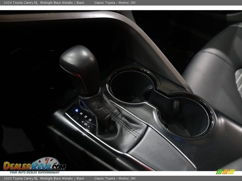 2020 Toyota Camry SE Midnight Black Metallic / Black Photo #19