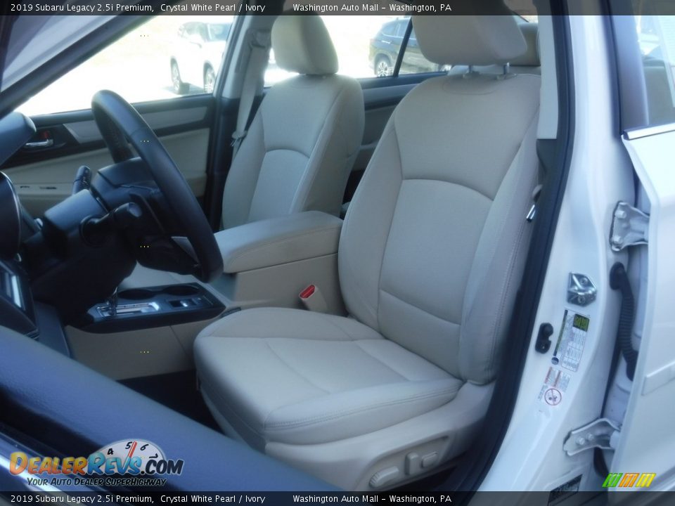 Ivory Interior - 2019 Subaru Legacy 2.5i Premium Photo #21