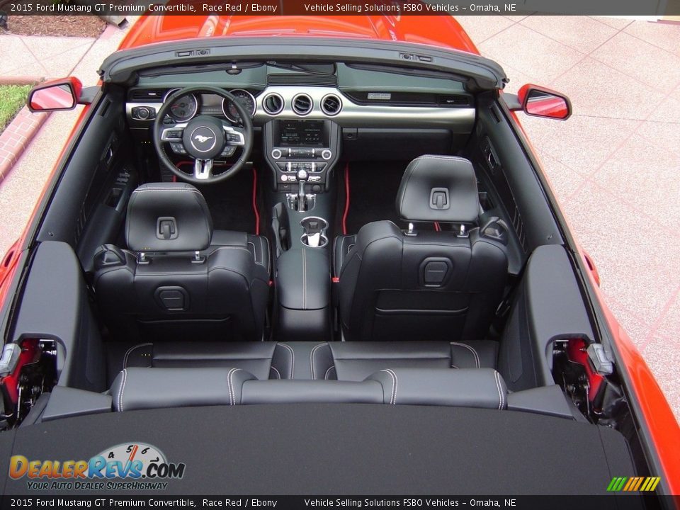 2015 Ford Mustang GT Premium Convertible Race Red / Ebony Photo #3
