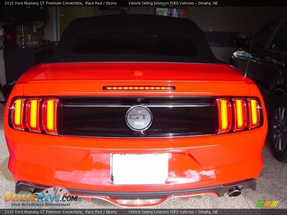 2015 Ford Mustang GT Premium Convertible Race Red / Ebony Photo #4