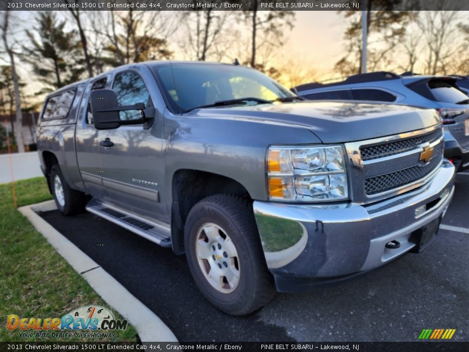 2013 Chevrolet Silverado 1500 LT Extended Cab 4x4 Graystone Metallic / Ebony Photo #3