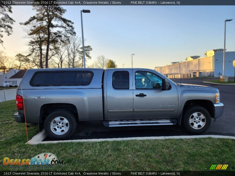 2013 Chevrolet Silverado 1500 LT Extended Cab 4x4 Graystone Metallic / Ebony Photo #4