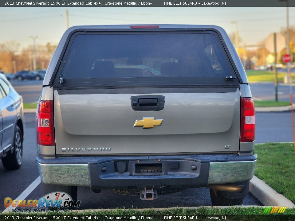 2013 Chevrolet Silverado 1500 LT Extended Cab 4x4 Graystone Metallic / Ebony Photo #7