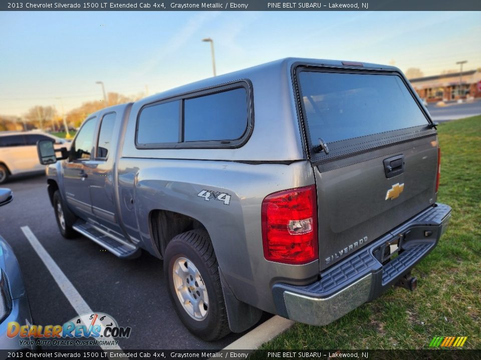 2013 Chevrolet Silverado 1500 LT Extended Cab 4x4 Graystone Metallic / Ebony Photo #8