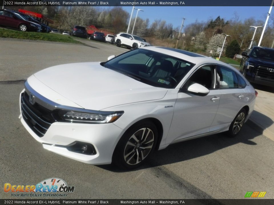 2022 Honda Accord EX-L Hybrid Platinum White Pearl / Black Photo #13