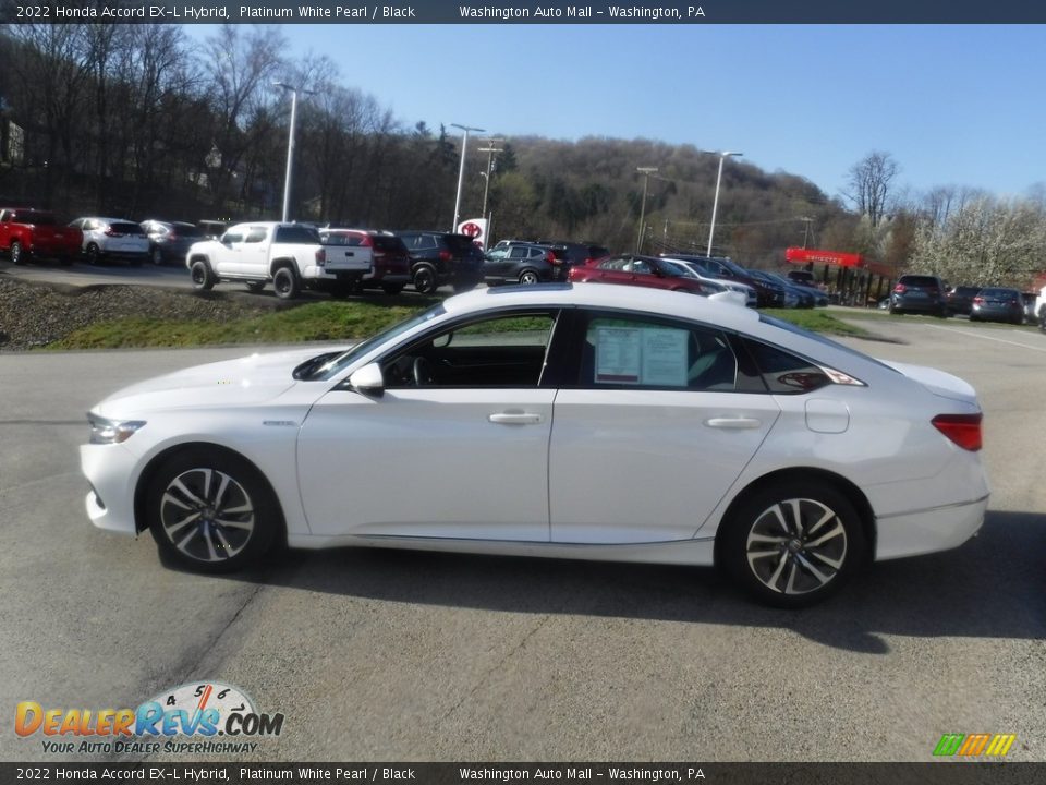 2022 Honda Accord EX-L Hybrid Platinum White Pearl / Black Photo #14