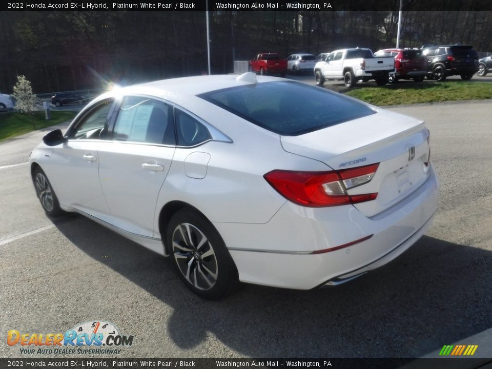 2022 Honda Accord EX-L Hybrid Platinum White Pearl / Black Photo #15