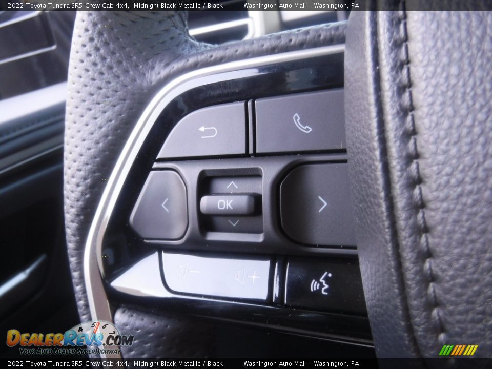 2022 Toyota Tundra SR5 Crew Cab 4x4 Steering Wheel Photo #32