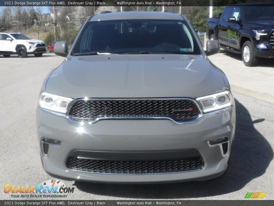 2021 Dodge Durango SXT Plus AWD Destroyer Gray / Black Photo #12