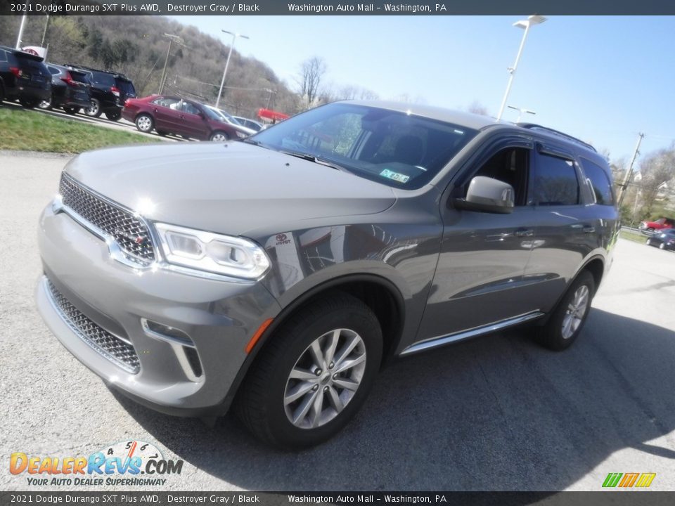 2021 Dodge Durango SXT Plus AWD Destroyer Gray / Black Photo #13