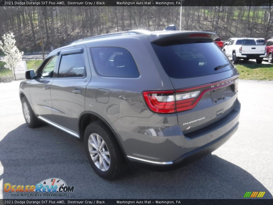 2021 Dodge Durango SXT Plus AWD Destroyer Gray / Black Photo #15