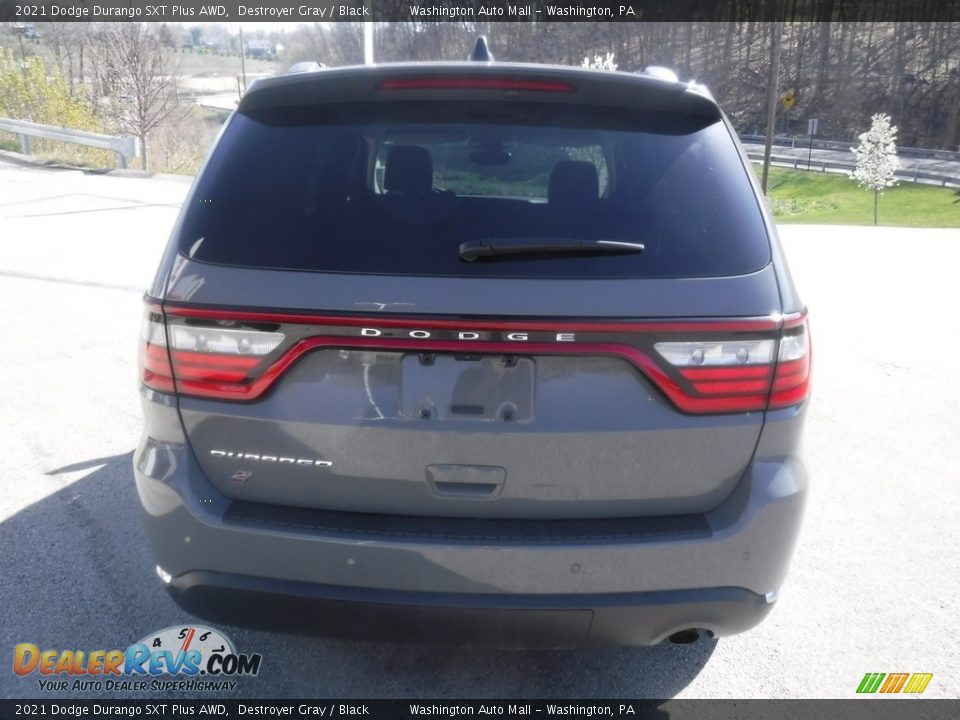 2021 Dodge Durango SXT Plus AWD Destroyer Gray / Black Photo #17