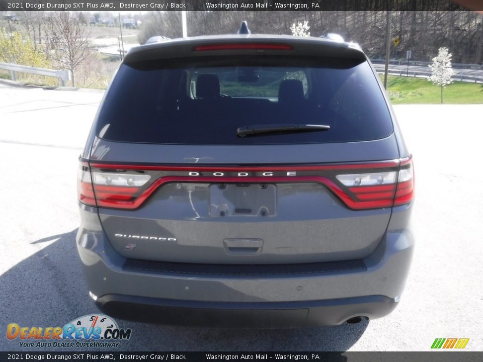 2021 Dodge Durango SXT Plus AWD Destroyer Gray / Black Photo #18