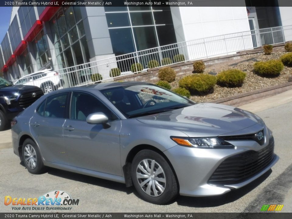 2020 Toyota Camry Hybrid LE Celestial Silver Metallic / Ash Photo #1