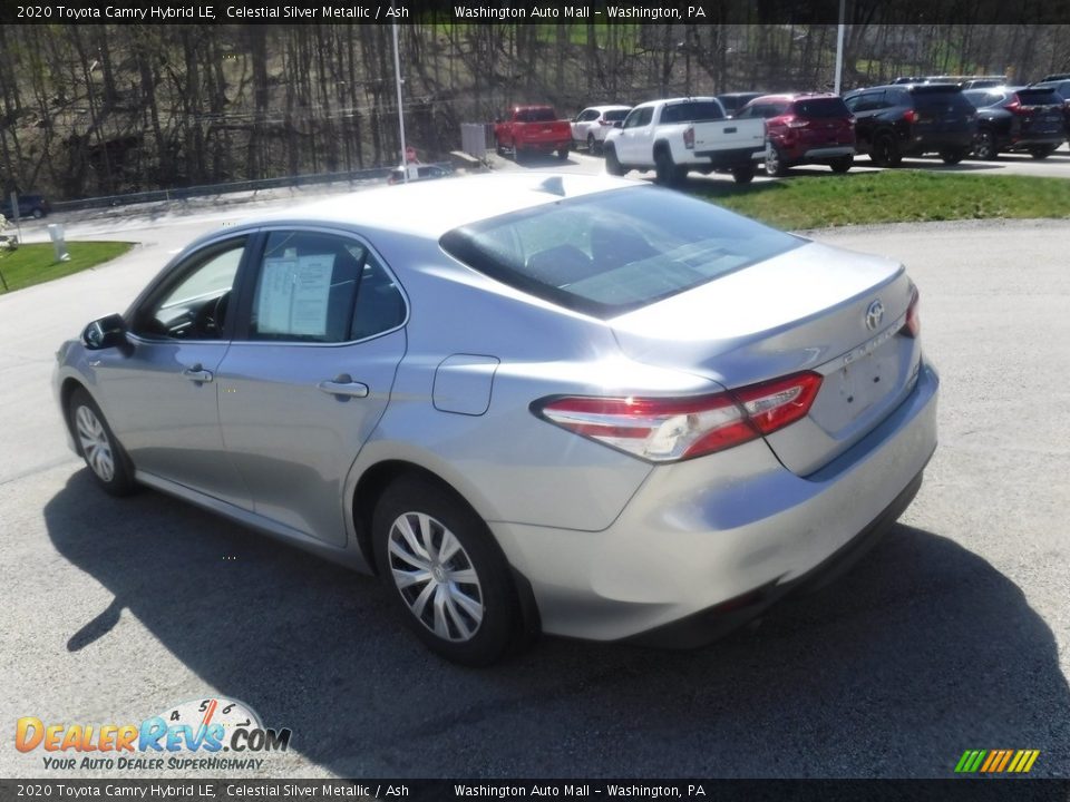 2020 Toyota Camry Hybrid LE Celestial Silver Metallic / Ash Photo #14