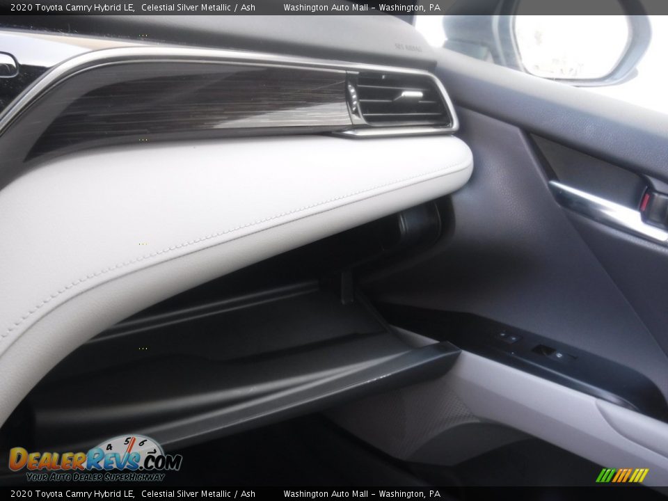 2020 Toyota Camry Hybrid LE Celestial Silver Metallic / Ash Photo #27