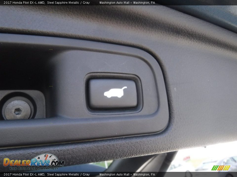2017 Honda Pilot EX-L AWD Steel Sapphire Metallic / Gray Photo #33