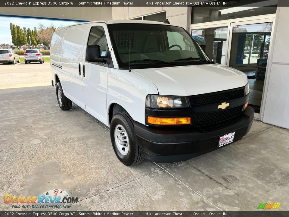 2022 Chevrolet Express 3500 Cargo WT Summit White / Medium Pewter Photo #5