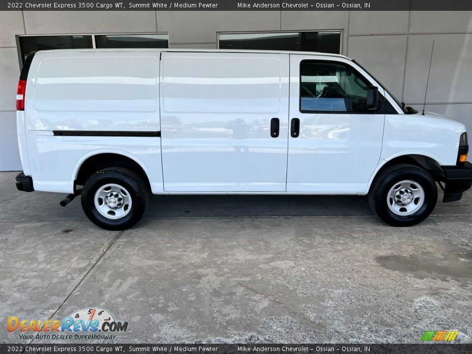 2022 Chevrolet Express 3500 Cargo WT Summit White / Medium Pewter Photo #6