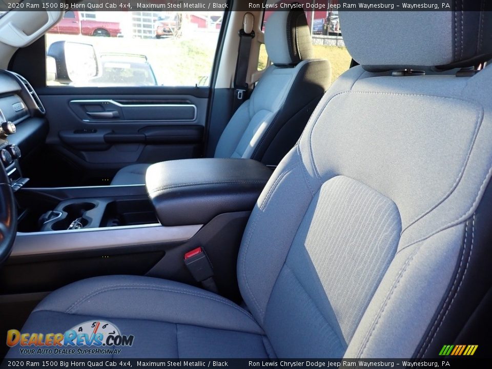 2020 Ram 1500 Big Horn Quad Cab 4x4 Maximum Steel Metallic / Black Photo #11