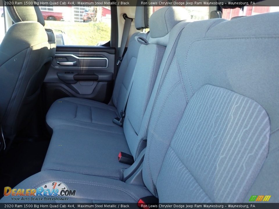 2020 Ram 1500 Big Horn Quad Cab 4x4 Maximum Steel Metallic / Black Photo #12