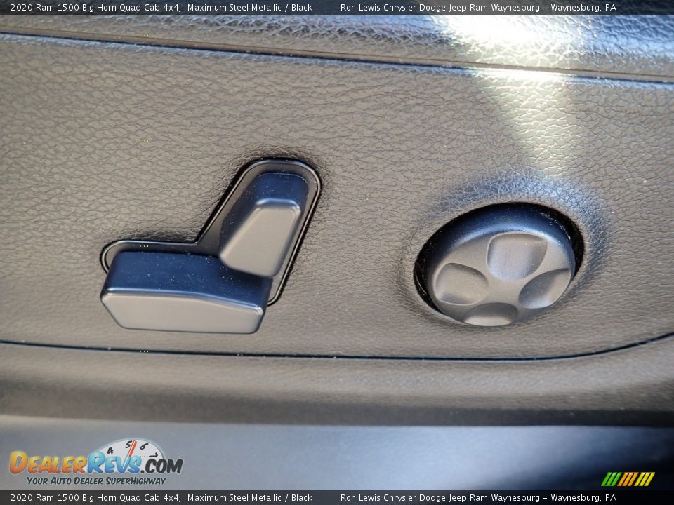 2020 Ram 1500 Big Horn Quad Cab 4x4 Maximum Steel Metallic / Black Photo #16