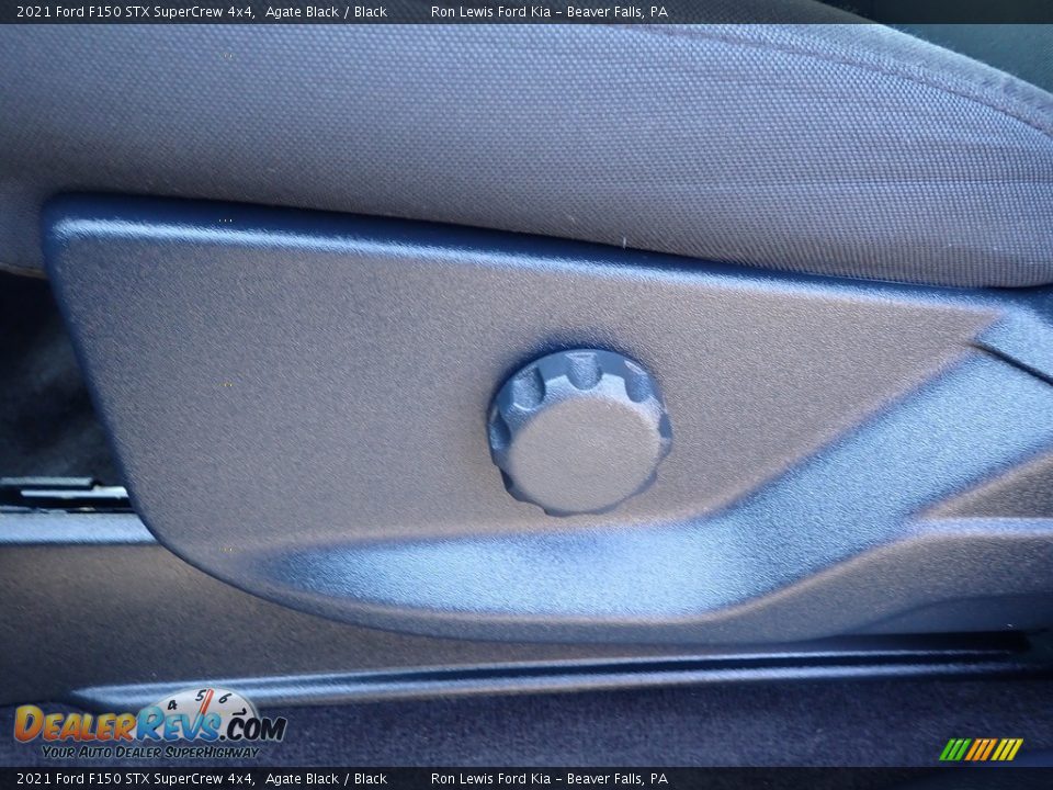 2021 Ford F150 STX SuperCrew 4x4 Agate Black / Black Photo #16