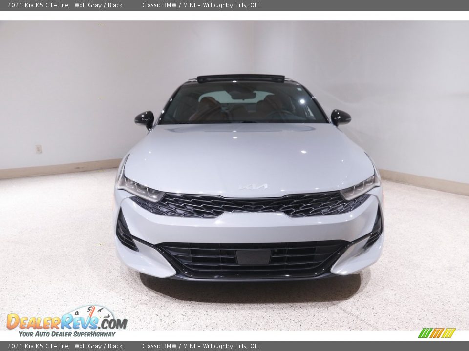 2021 Kia K5 GT-Line Wolf Gray / Black Photo #2