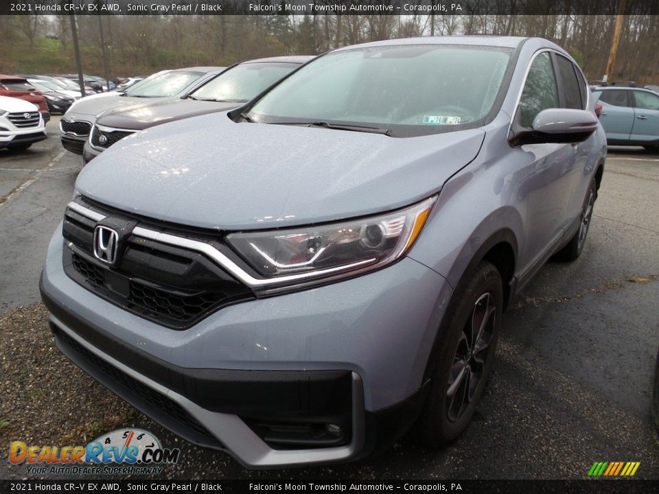 2021 Honda CR-V EX AWD Sonic Gray Pearl / Black Photo #1