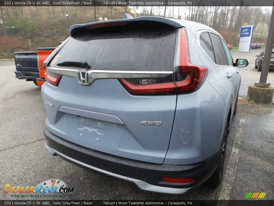 2021 Honda CR-V EX AWD Sonic Gray Pearl / Black Photo #4