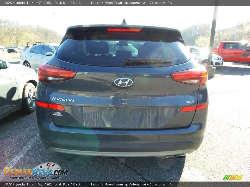 2020 Hyundai Tucson SEL AWD Dusk Blue / Black Photo #2