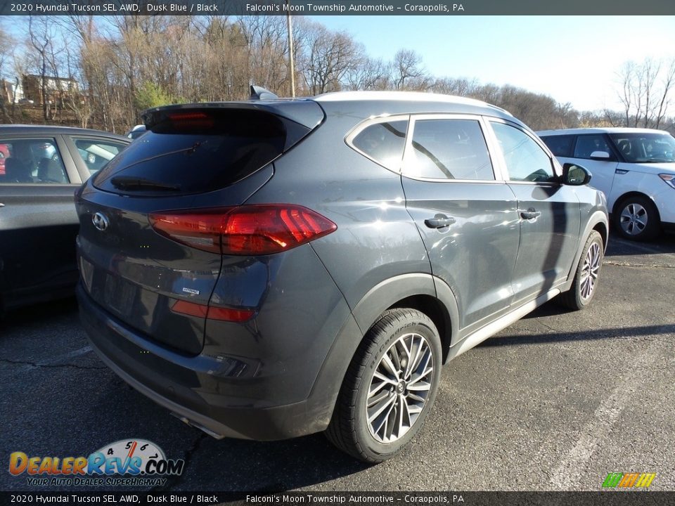 2020 Hyundai Tucson SEL AWD Dusk Blue / Black Photo #3