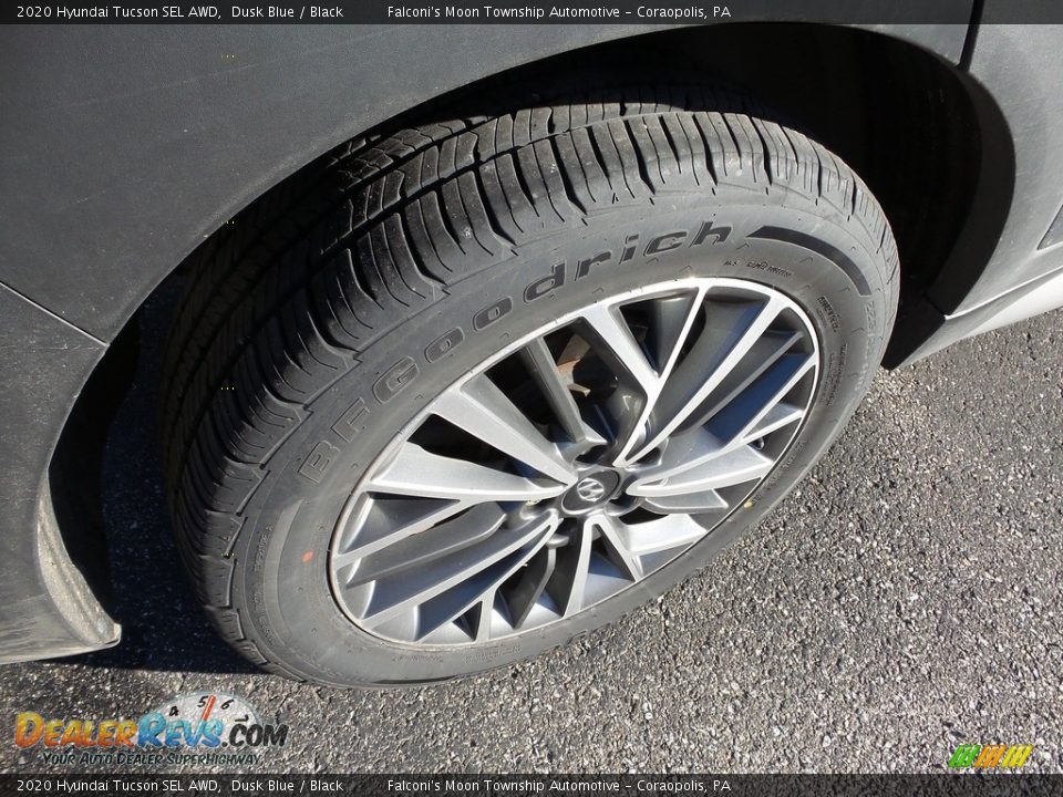 2020 Hyundai Tucson SEL AWD Dusk Blue / Black Photo #4