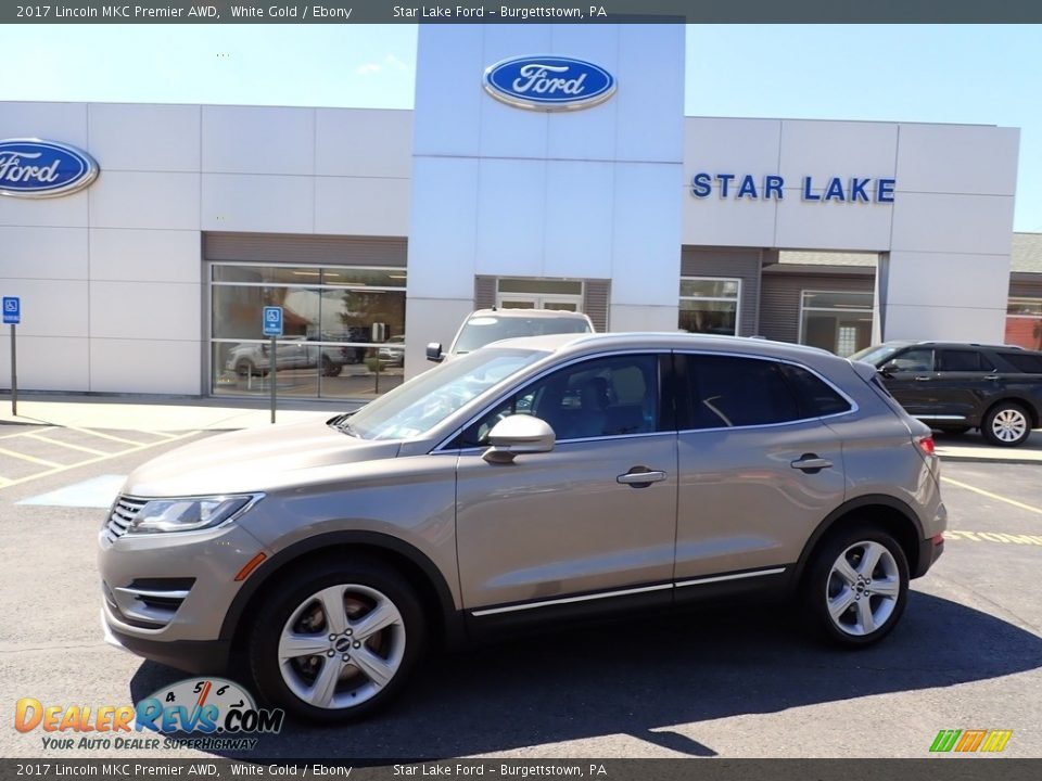 2017 Lincoln MKC Premier AWD White Gold / Ebony Photo #1