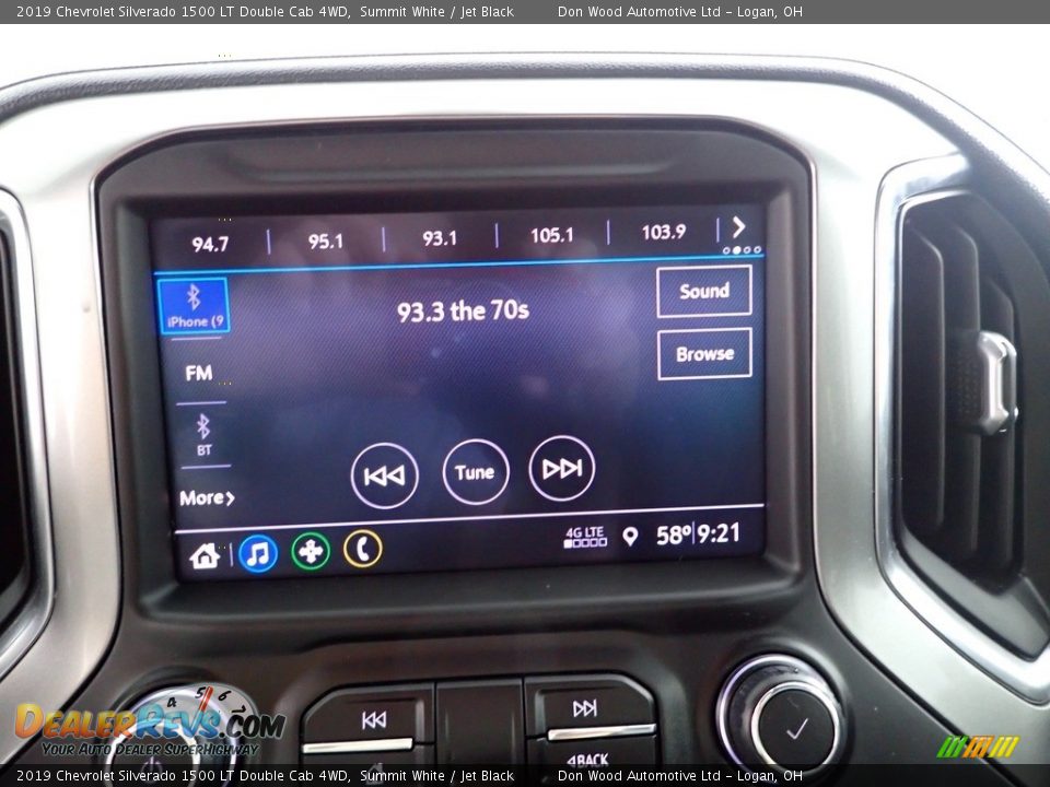 2019 Chevrolet Silverado 1500 LT Double Cab 4WD Summit White / Jet Black Photo #2