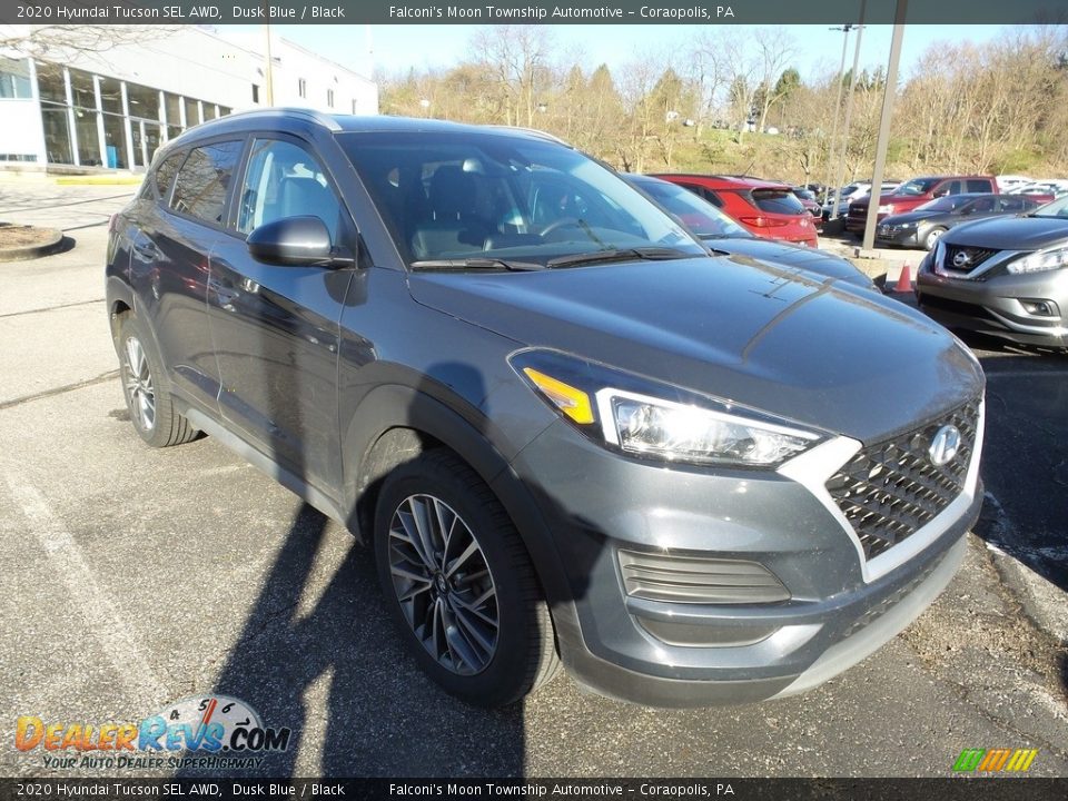 2020 Hyundai Tucson SEL AWD Dusk Blue / Black Photo #5