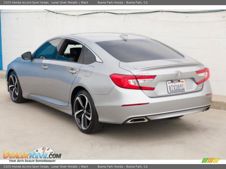 2020 Honda Accord Sport Sedan Lunar Silver Metallic / Black Photo #2
