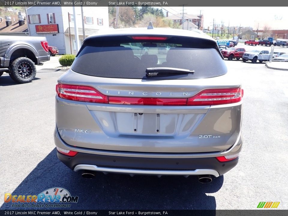 2017 Lincoln MKC Premier AWD White Gold / Ebony Photo #4