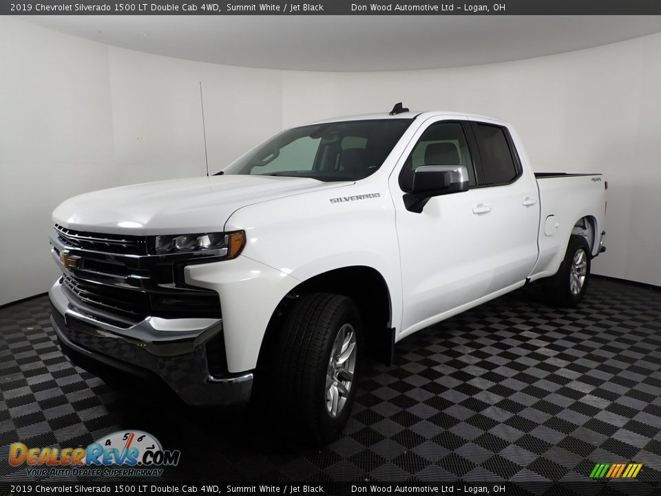 2019 Chevrolet Silverado 1500 LT Double Cab 4WD Summit White / Jet Black Photo #6