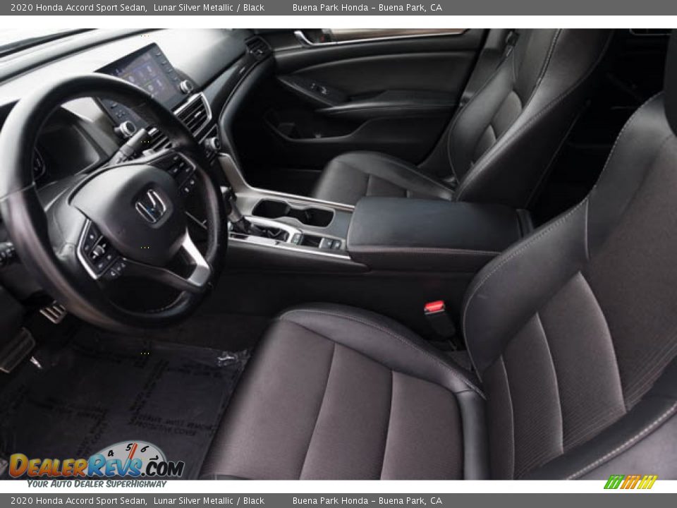 2020 Honda Accord Sport Sedan Lunar Silver Metallic / Black Photo #3