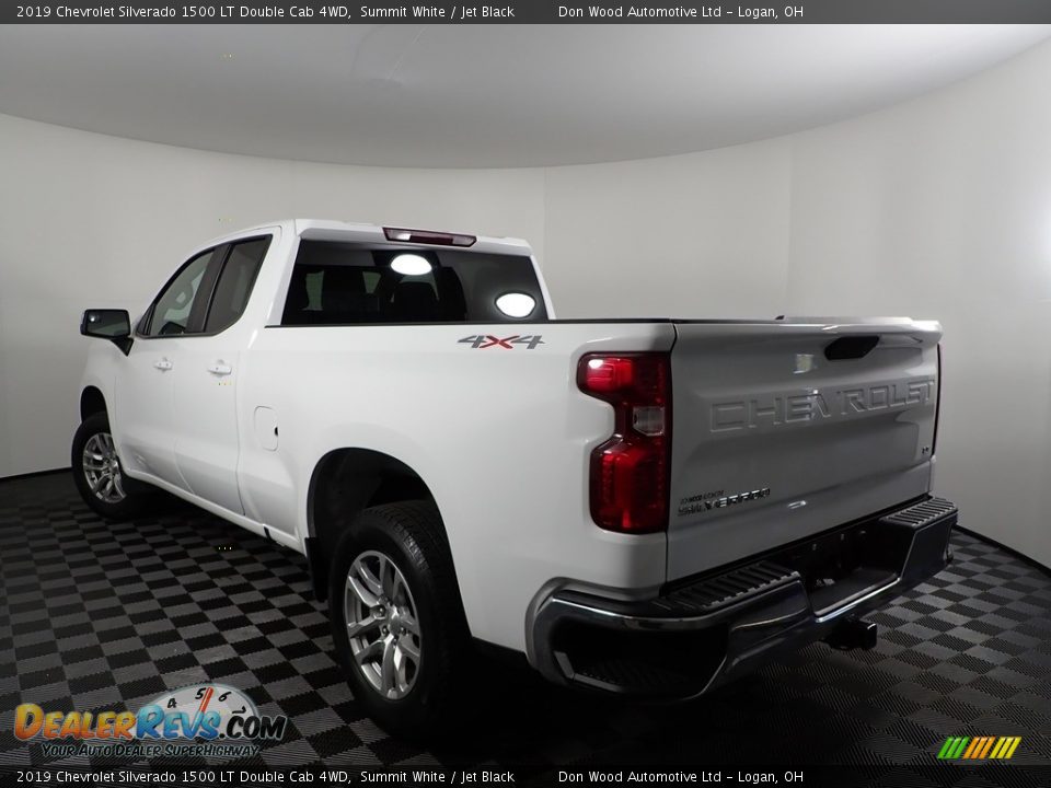 2019 Chevrolet Silverado 1500 LT Double Cab 4WD Summit White / Jet Black Photo #7