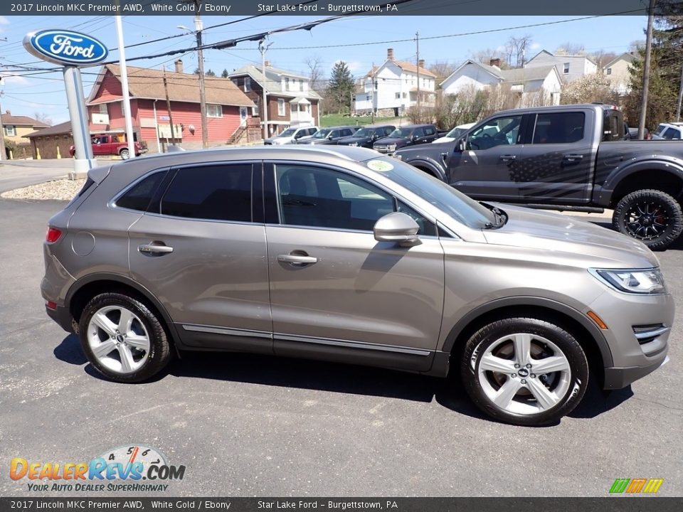 2017 Lincoln MKC Premier AWD White Gold / Ebony Photo #6