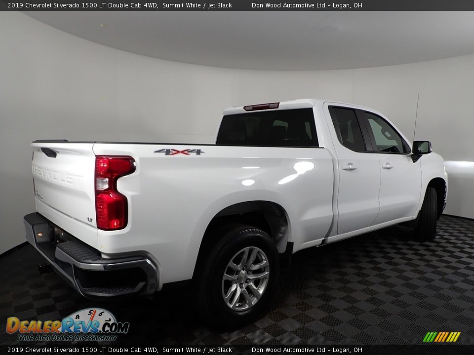 2019 Chevrolet Silverado 1500 LT Double Cab 4WD Summit White / Jet Black Photo #10